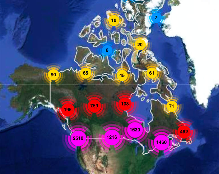 Des données historiques sur le climat canadien sont maintenant à portée de clic