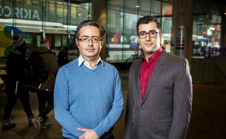 Arash Mohammadi, professeur adjoint à l’Institut d’ingénierie des systèmes d’information de l’Université Concordia (CIISE), et Soroosh Shahtalebi, un doctorant.
