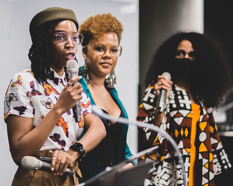 Harambec : faire revivre le Collectif Féministe Noir pour jeter des ponts entre la communauté, le milieu universitaire et les arts.