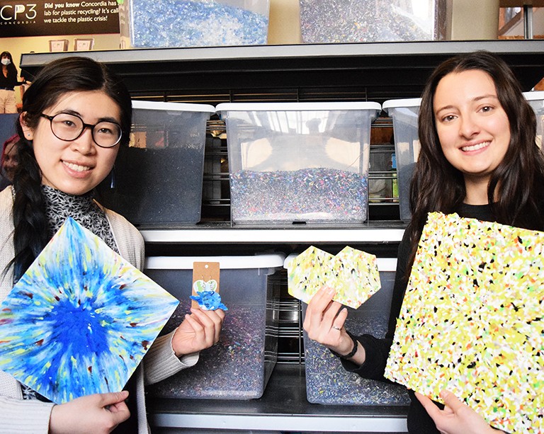 Une initiative étudiante s’attaque au problème des déchets plastiques à l’Université et hors campus, un morceau à la fois