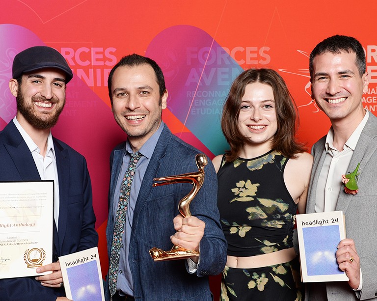 La revue littéraire étudiante de l’Université Concordia remporte un prix Forces AVENIR
