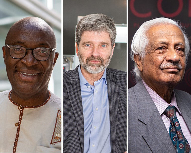 Trois professeurs de l’Université Concordia nommés Fellows de l’Académie canadienne du génie
