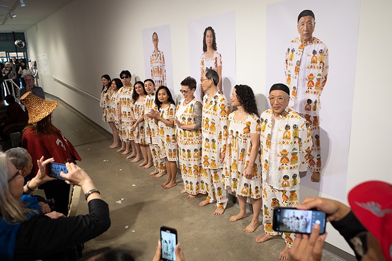 Les mannequins de <em>Yellow Apparel</em> à l'exposition. | Toutes les photos sont de Luciana Photography 2025 Les mannequins de <em>Yellow Apparel</em> à l'exposition. | Toutes les photos sont de Luciana Photography 2025