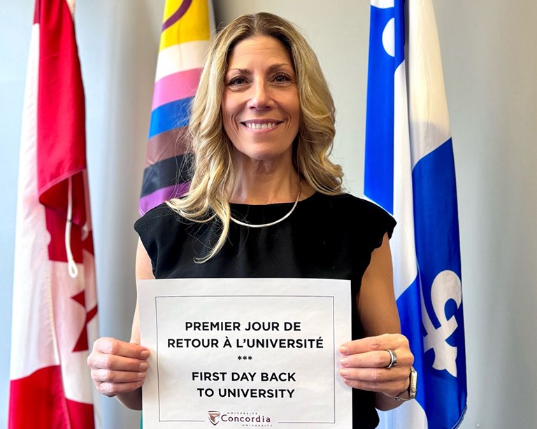 Après 30 ans, la députée Jennifer Maccarone reprend ses études… à l’Université Concordia