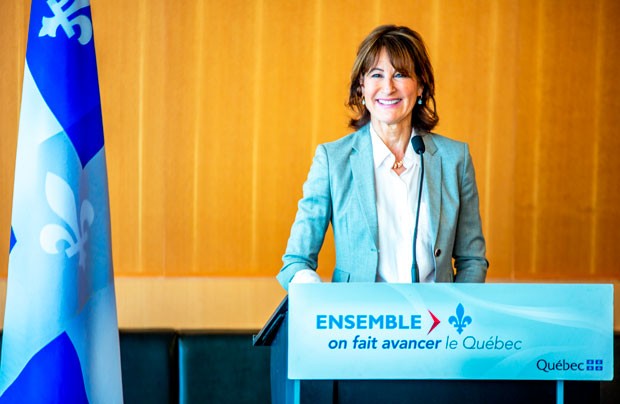 Kathleen Weil, Minister responsible for Access to Information and the Reform of Democratic Institutions and Minister responsible for Relations with English-Speaking Quebecers