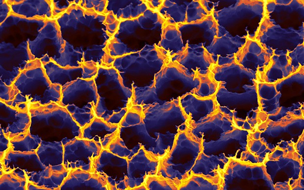 The Volcanic daisy chain by porous silicon by Motjaba Kahrizi