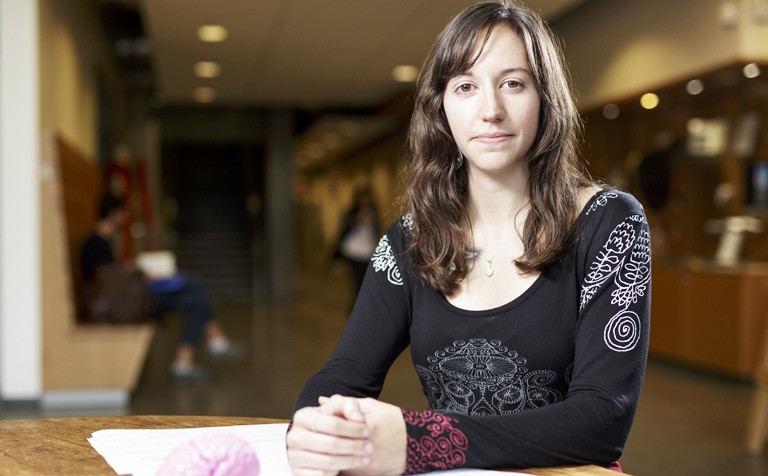 Lucia Vaquero: "We found that certain features of the brain actually predict your ability to learn." | Photo: © Concordia University, photo by Lisa Graves Lucia Vaquero: "We found that certain features of the brain actually predict your ability to learn." Photo: © Concordia University, photo by Lisa Graves