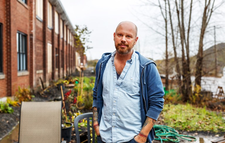 Alex Megelas: “We’re here first to listen, to build relationships, then propose solutions.” | © Concordia University, photo by Lisa Graves Alex Megelas: “We’re here first to listen, to build relationships, then propose solutions.” | © Concordia University, photo by Lisa Graves