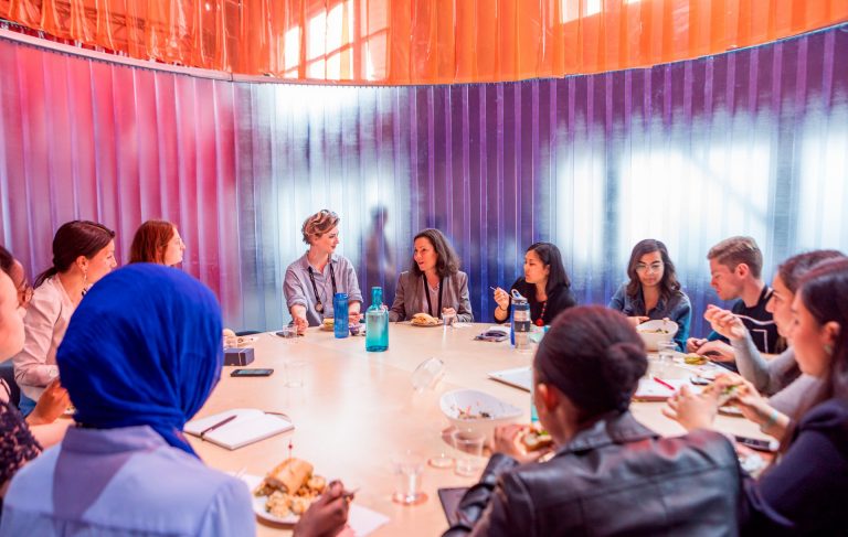 Student delegates had behind-the-scenes access to the forward-thinking business event, which featured high-profile speakers like Spike Lee, will.i.am and Sophie Grégoire Trudeau. 