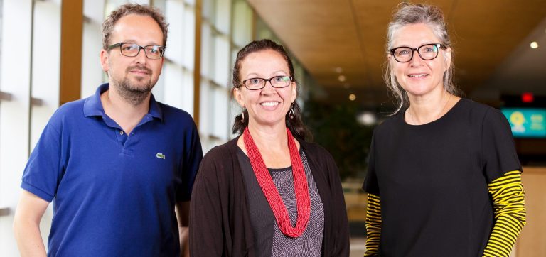 Ingo Salzmann, Louellyn White and Tanja Tajmel