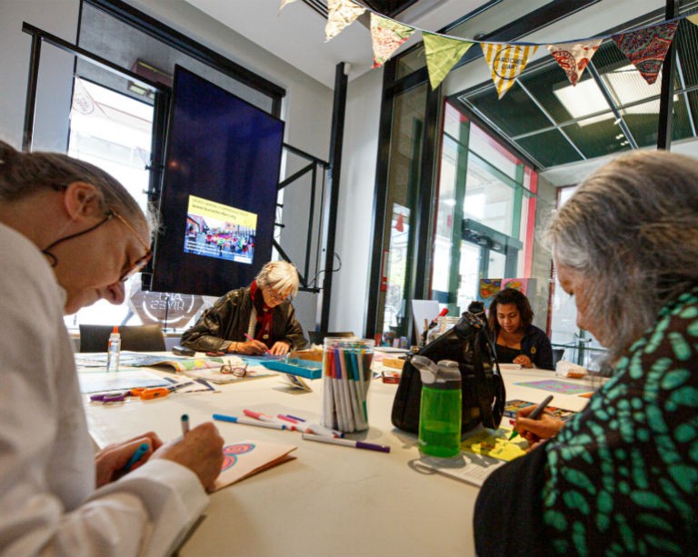 Concordia’s engAGE Centre launches the Creative Living Lab at a local storefront