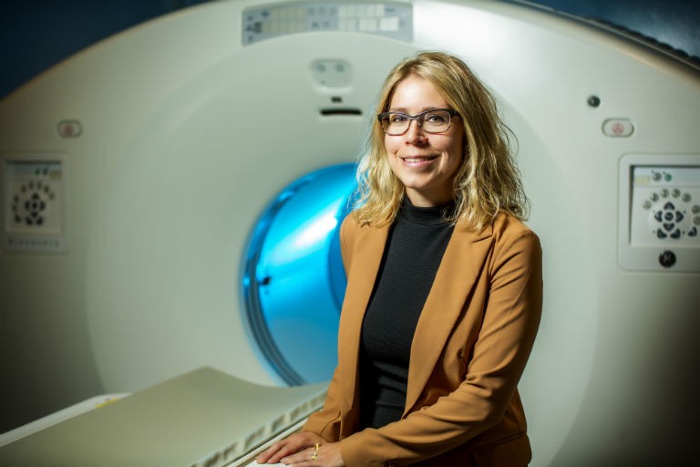 Maryse Fortin: “The equipment and facilities here are exactly what I need for my research.” Maryse Fortin: “The equipment and facilities here are exactly what I need for my research.”