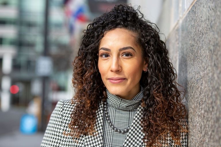 Nura Jabagi: “5G will help automate things, but it will also create new and different types of jobs for humans.” Portrait of Concordia Public Scholar Nura Jabagi