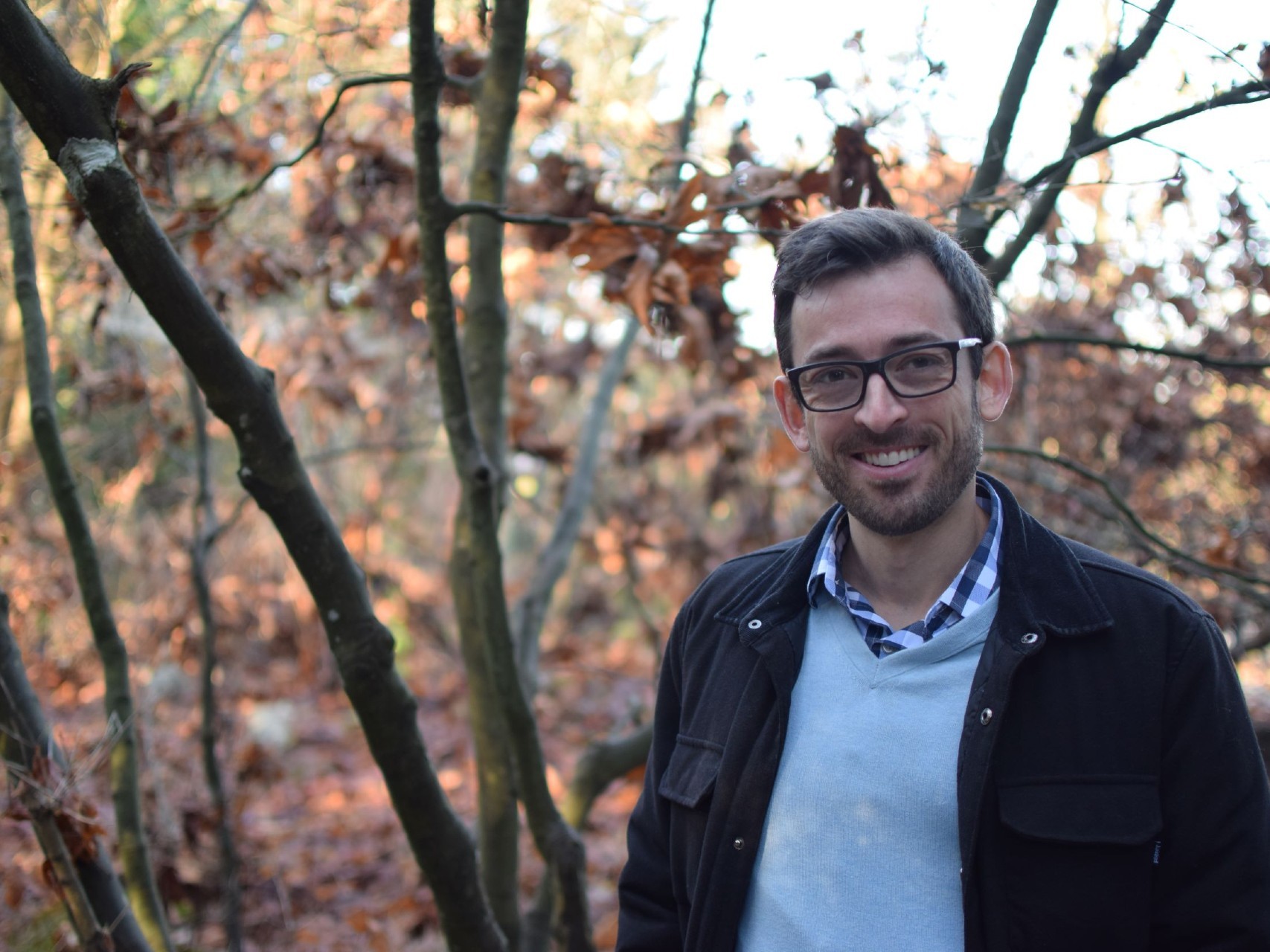 Autumn portrait of Seth Wynes