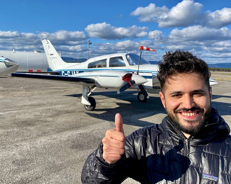 Gina Cody student plays a key role in fighting Quebec’s forest fires