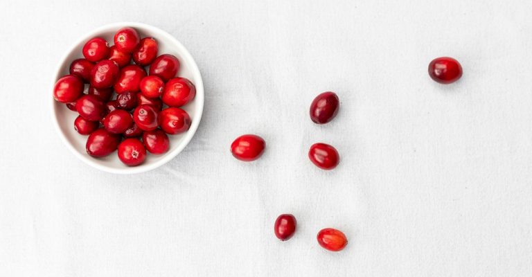 An image of cranberries