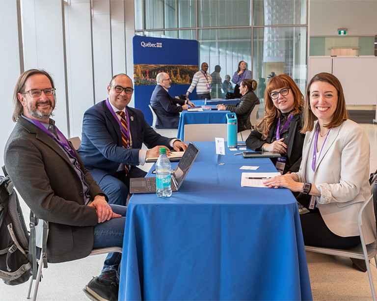 Concordia is the only English-language institution to attend Mobilisation franco 2025