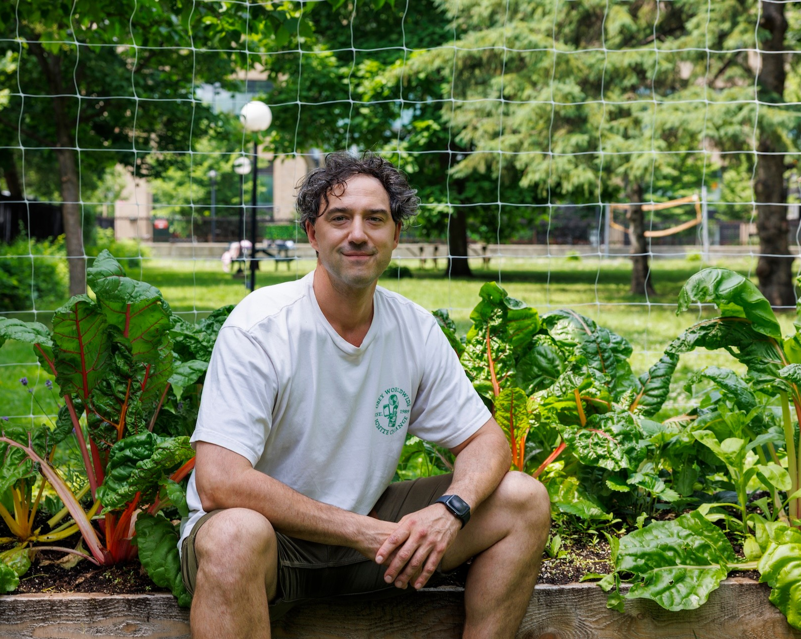 Concordia prof Mitchell McLarnon is ‘building a community around a garden’