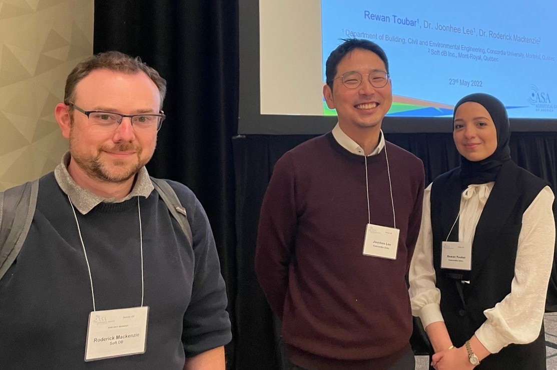 The study's authors standing side by side