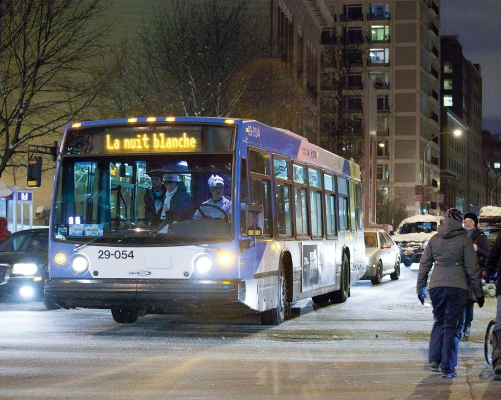 Montreal’s electric buses use more energy in winter but are still more cost-effective than diesel