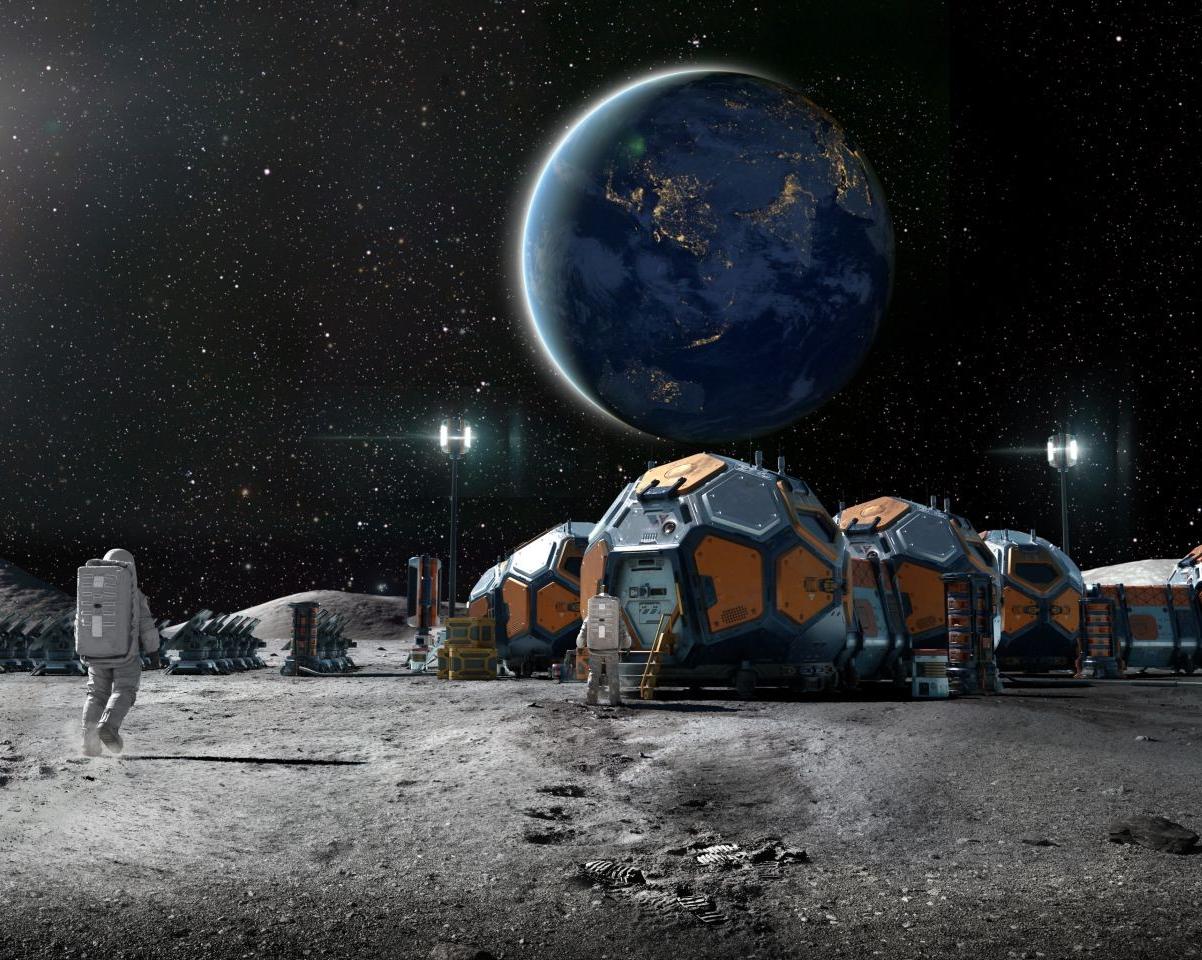 Simulated moon soil and recyclable thermoplastics could help build future space infrastructure, study shows