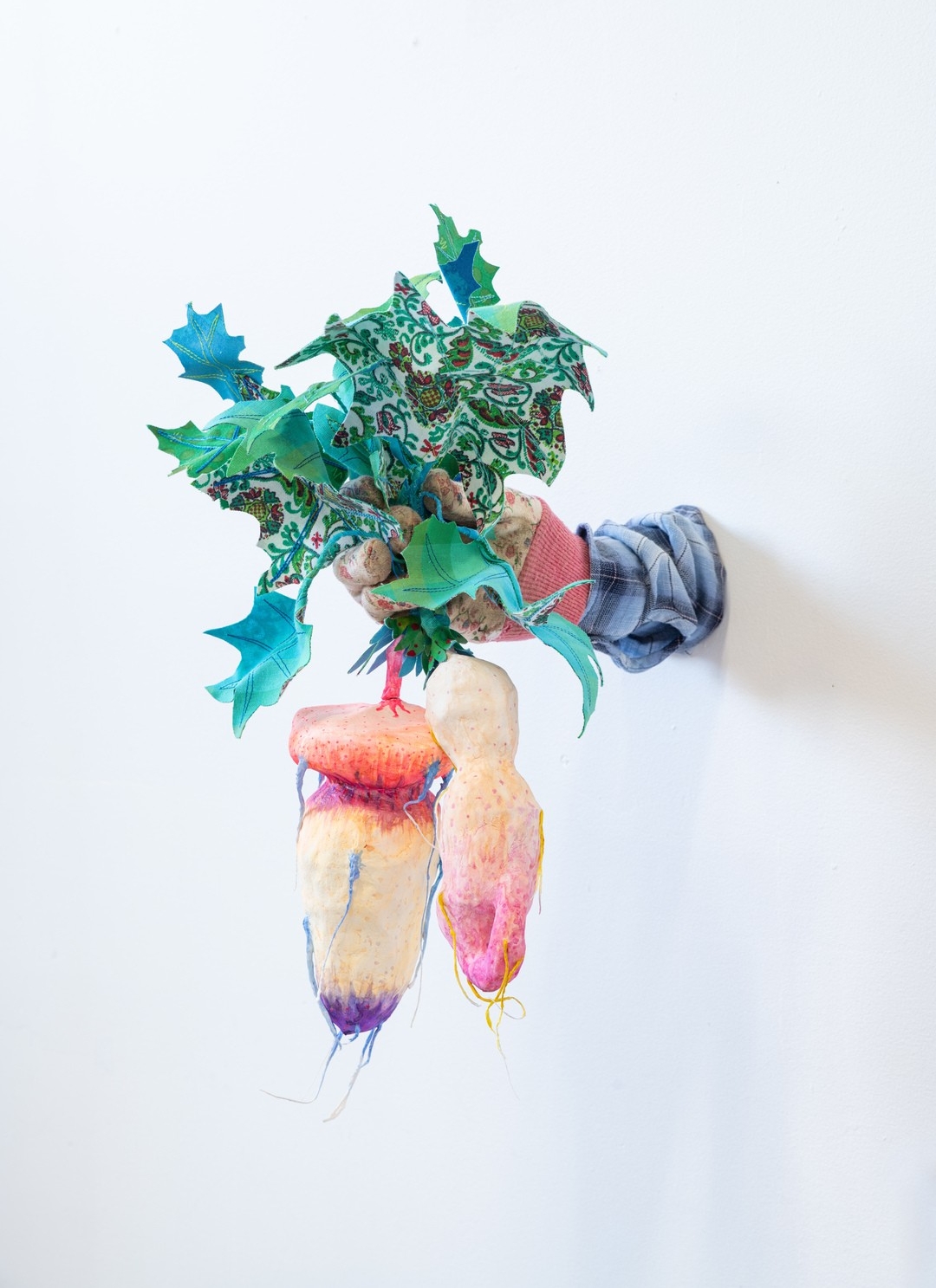 Aaron McIntosh work vegetable like sculpture
