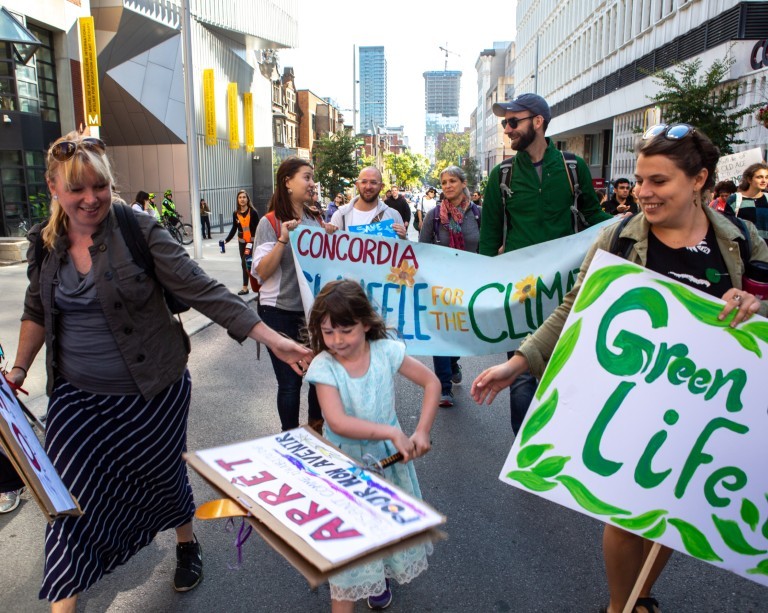 Une équipe de la Marche de Concordia consacre sa collecte de fonds à la justice climatique