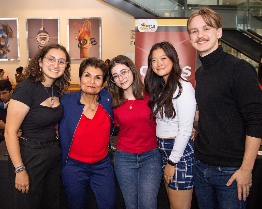 Concordia célèbre le cinquième anniversaire de l’École de génie et d’informatique Gina-Cody