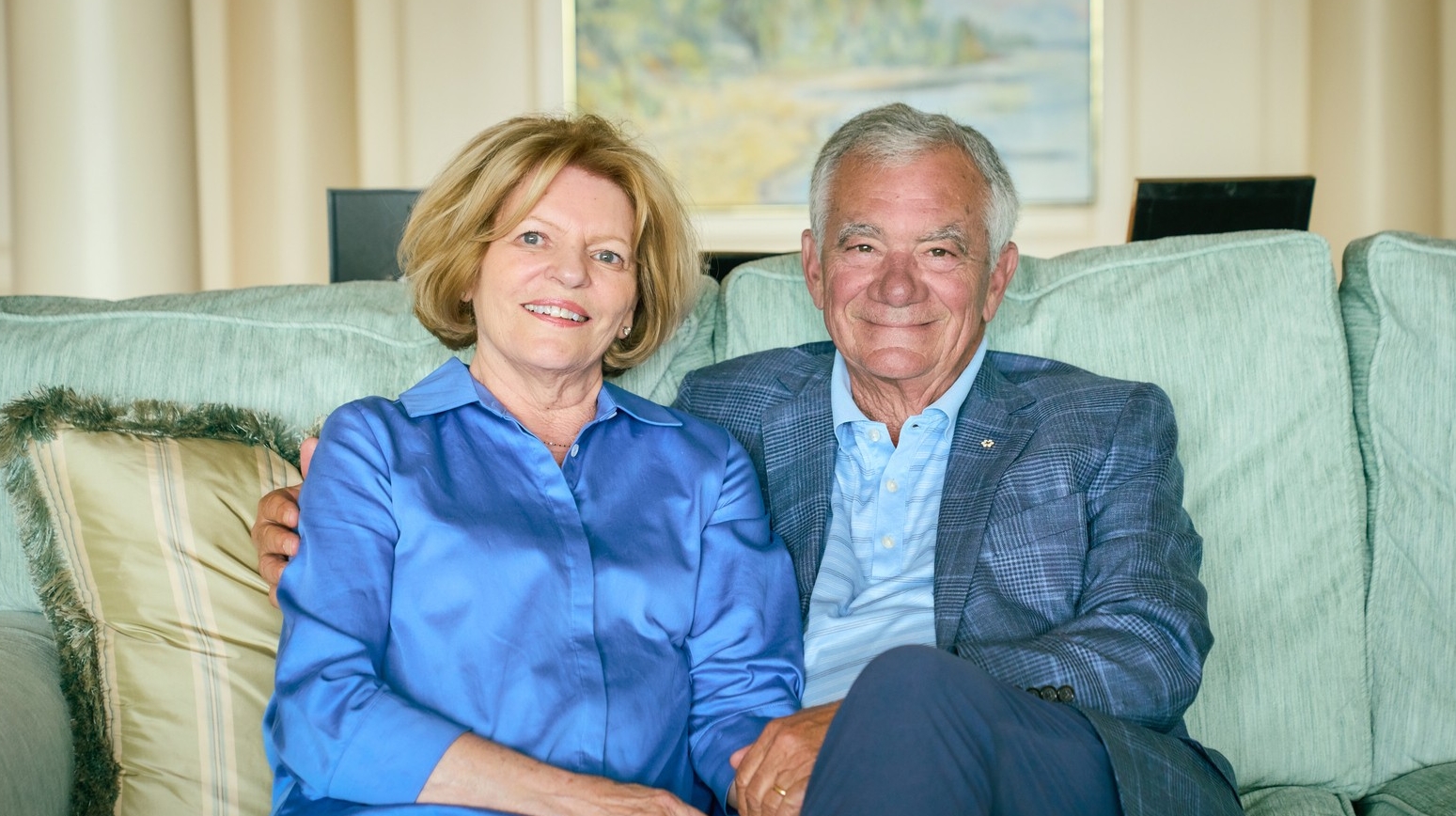 Portrait de Pearl et Dominic D’Alessandro