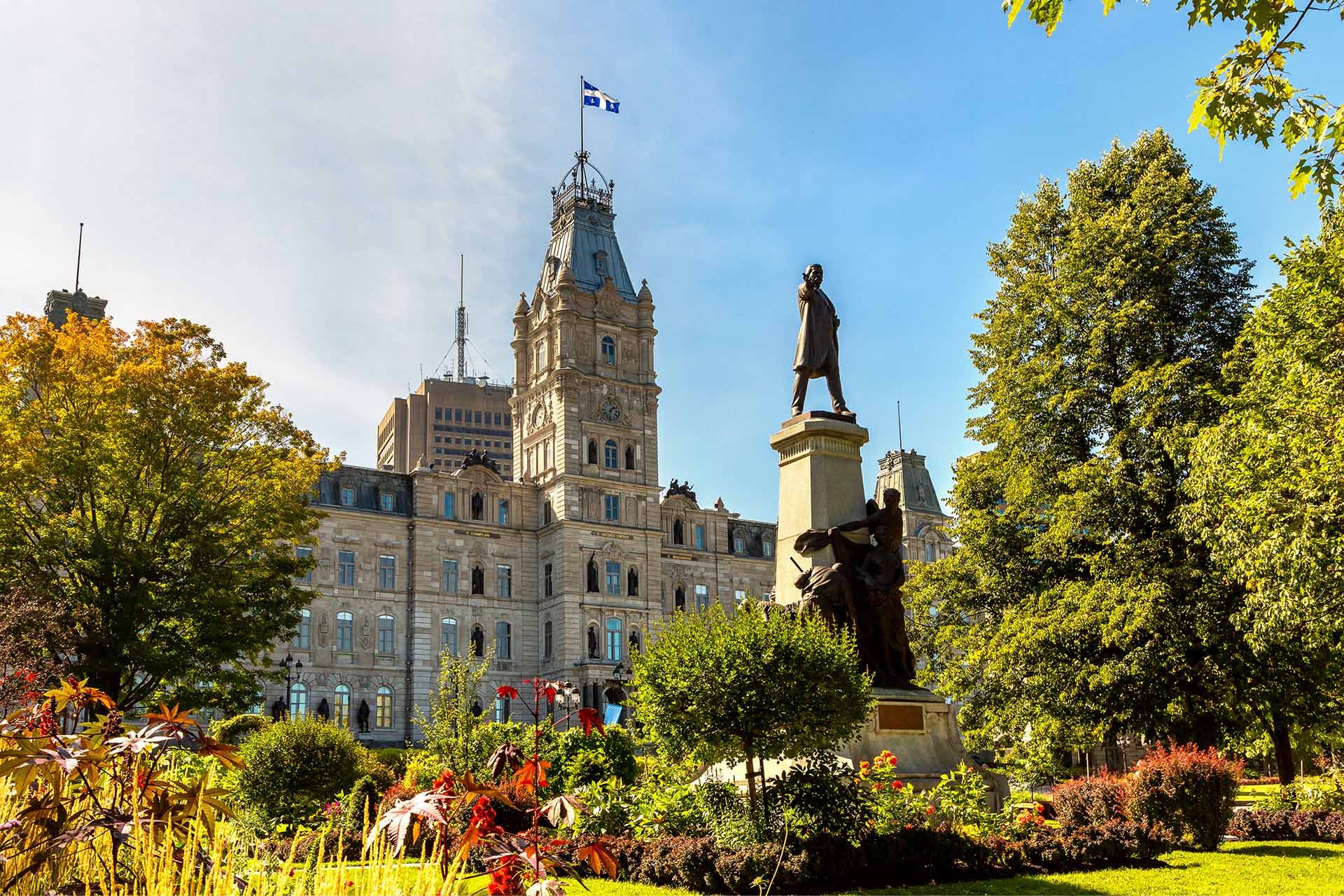 L'Assemblée nationale du Québec.