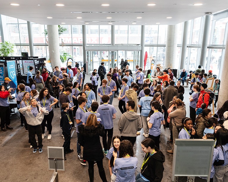 L’Université Concordia décerne des bourses de scolarité à de jeunes inventeurs prometteurs à l’Expo-sciences Hydro-Québec