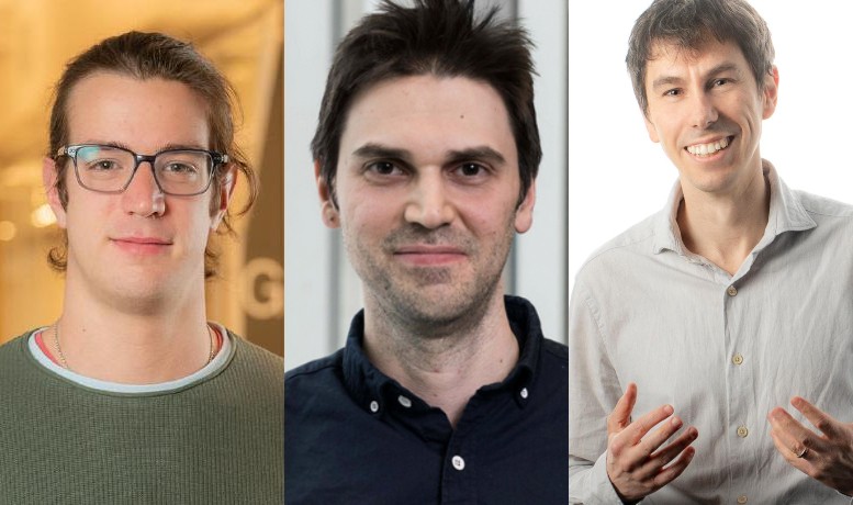 Trois hommes, Francesco Paissan, Cem Subakan et Mirco Ravanelli, sont représentés côte à côte dans une image combinée.